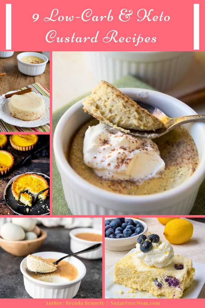 9 Low Carb & Keto Custard Recipes by Brenda Bennett