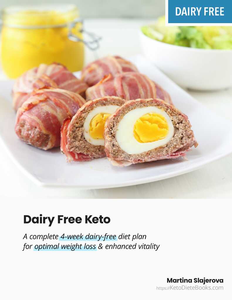 Dairy Free Keto Meal Plan by Martina Slajerova